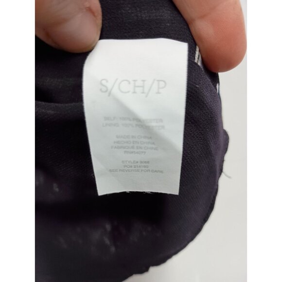 Cabi Womens Starry Nights Blouse Small Multi Ruffle Long Sleeve Chiffon #3066 - Picture 6 of 8